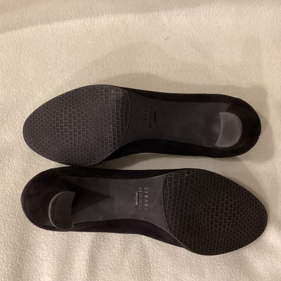 Stuart Weitzman Black Suede Pumps - Picture 4 of 6